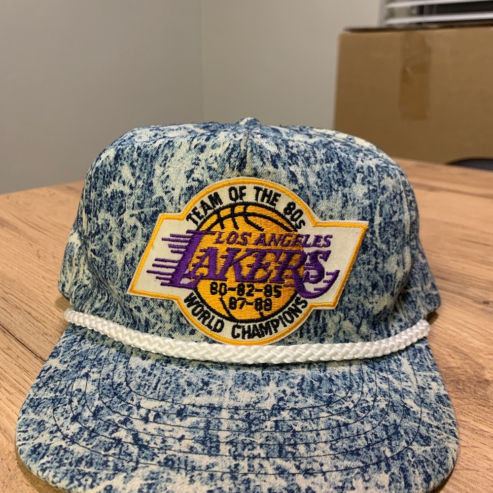 Los Angeles Lakers Cap - Blue and Purple